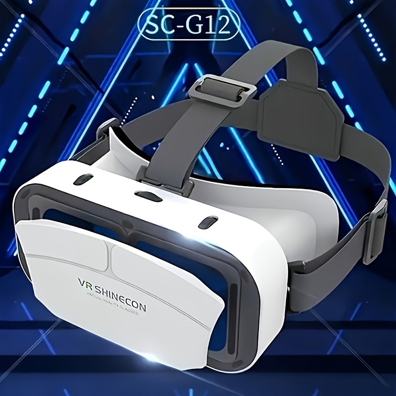 

3d Vr Glasses G12, Acrylic Body, Universal, No Battery, 3d Vr Headset, Supports Phones And Ios System Phones, For Gaming & Movies