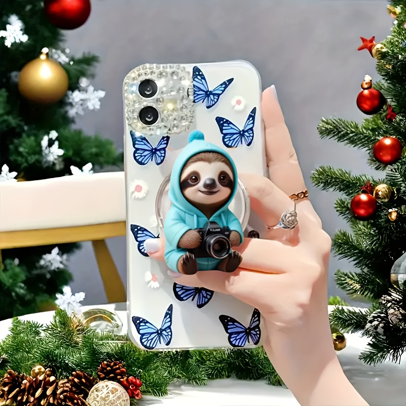 

1pc Rotating Phone Grip - , , Christmas
