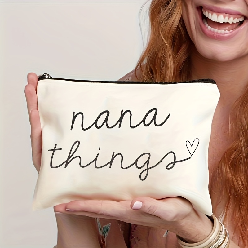 TEMU Things - Durable, Stylish Gift With A Convenient Zipper Closure, For Your Other, A Gift For Sisters, Portable Makeup Bag, Student Pencil Case,