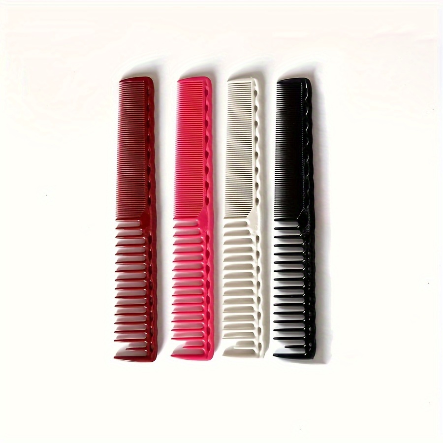 

Professional Barber Sculpting Comb Set - Abs Plastic, Fine & Wide Teeth For All Hair Types - Ideal For Styling & Cutting