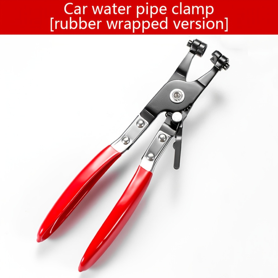 TEMU 1 Pince à Collier de Serrage pour Tuyau d'Eau, Pince à , Outil de Réparation de Pinces à de Tuyau Automobile avec Bande Plate Pivotante pour le