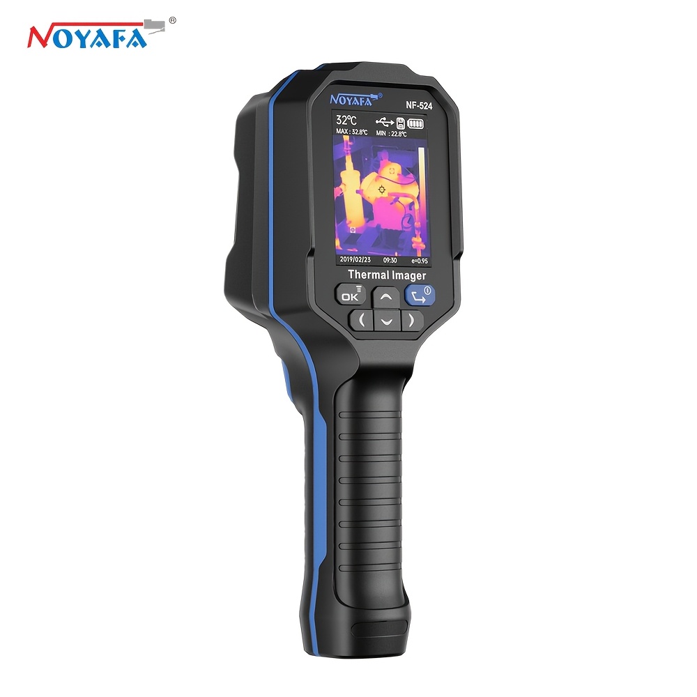 Image of Automotive And Electrical Repair Thermal Camera, 120x90 Ir With 240x240 Super Resolution, Find Overheating Cables And Motors, Diagnostic Tool, Noyafa Nf-524
