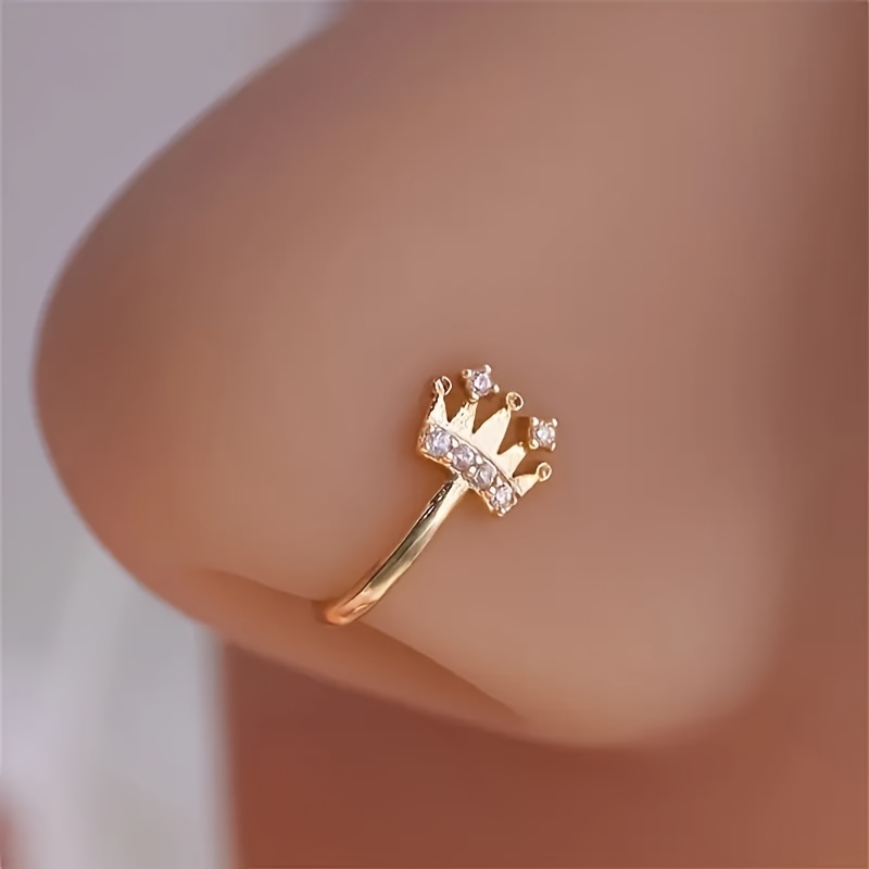 9pcs Nose Clip Set for Women, Adjustable No Piercing Required