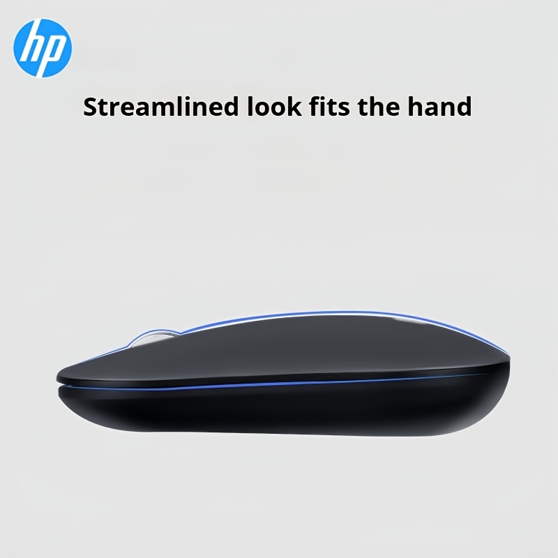 HP Wireless Dual-Mode Mouse, Silent, 3-Level Adjustable, 1600DPI High Precision, Ambidextrous, for Desktop PC And Laptop Gaming Business Office