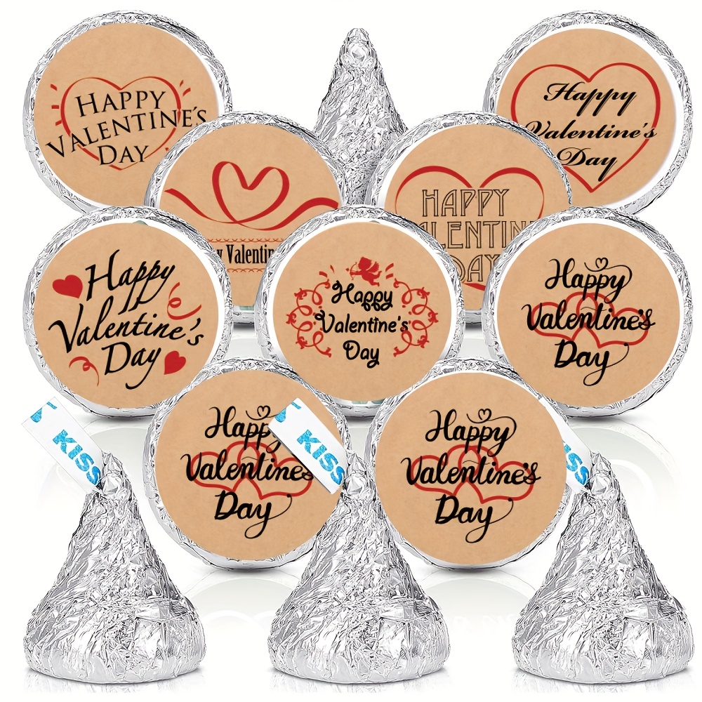 

90 Valentine's Day Decals, Suitable For Decorating Valentine's Day Parties, Candy Labels.