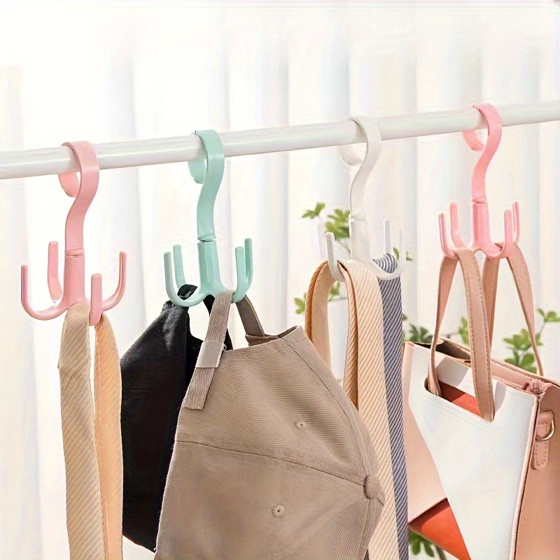 

All-in-one Clothes & Accessory Hanger - Easy Install, Space-saving Design