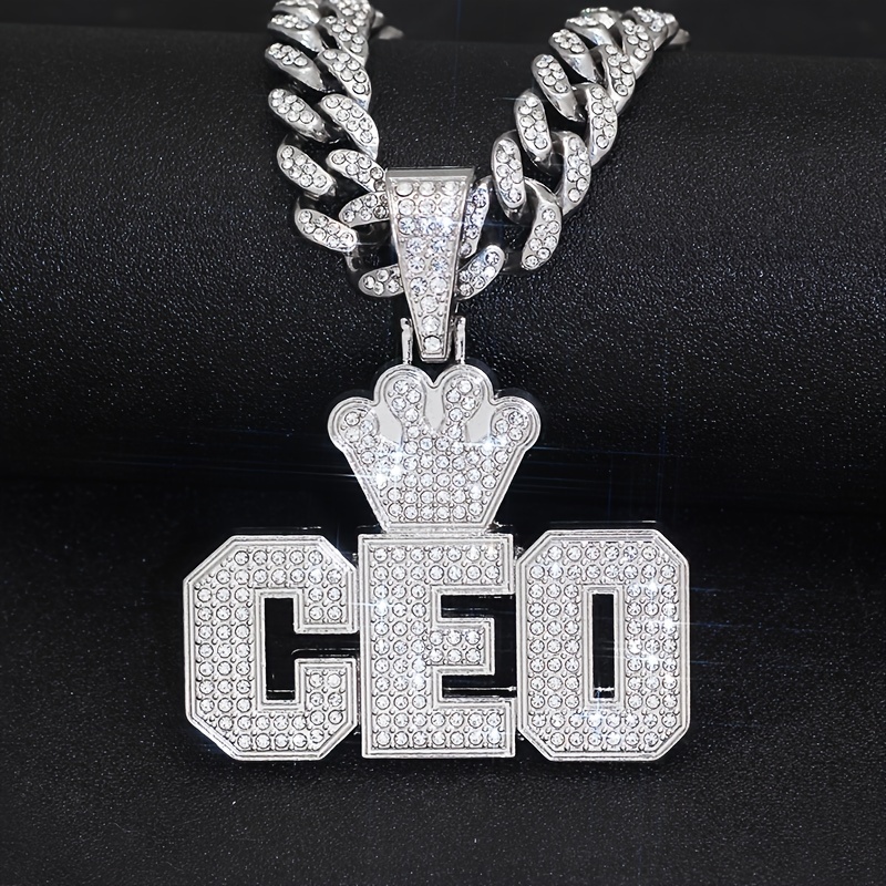 CEO selling Pendant with Cuban Link