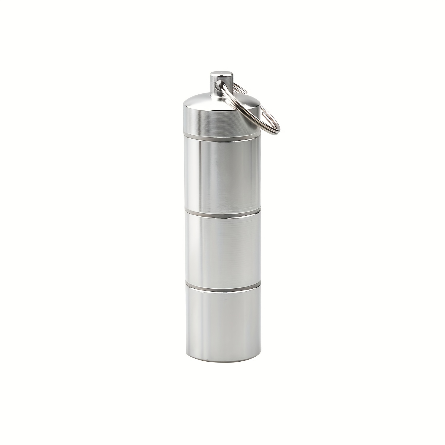 Image of 1pc Pill Box - Portable 3 Tier Pill Box, Medicine Organizer For Travel Outdoor Daily Use.