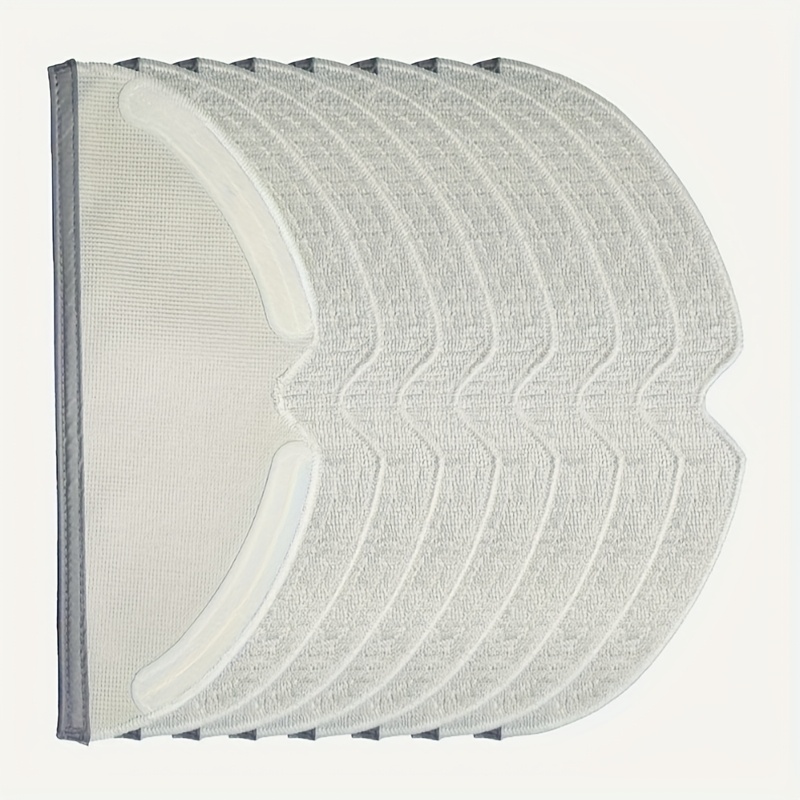 Image of 8pcs Microfibre Cleaning Cloth For Xiaomi S5 S50 S51 S55 S6 S6 Maxv Vacuum Cleaner Robot Vacuum Cleaner 2 Mop Additions Replacement Parts Sets Wipes Mopping Cloth