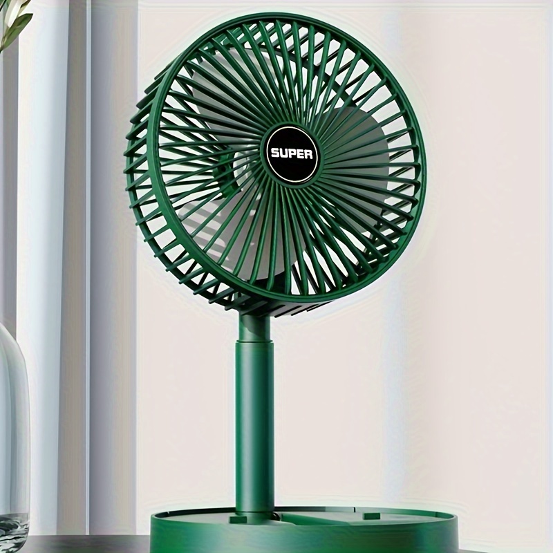 

Compact & Portable Usb-powered Fan - Extendable, Foldable Design For Home And Office Use