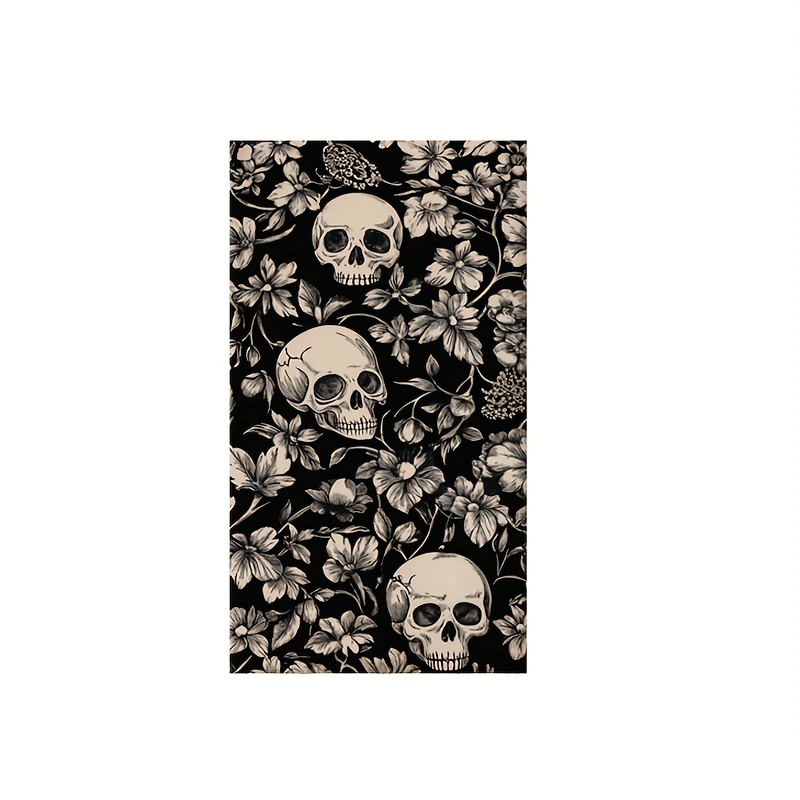 Image of 16/48pcs Halloween Napkins Disposable Tissues Halloween Party Decoration Supplies Suitable For Home Kitchen Bathroom Lunch Dinner Halloween Party Supplies For Halloween、christmas