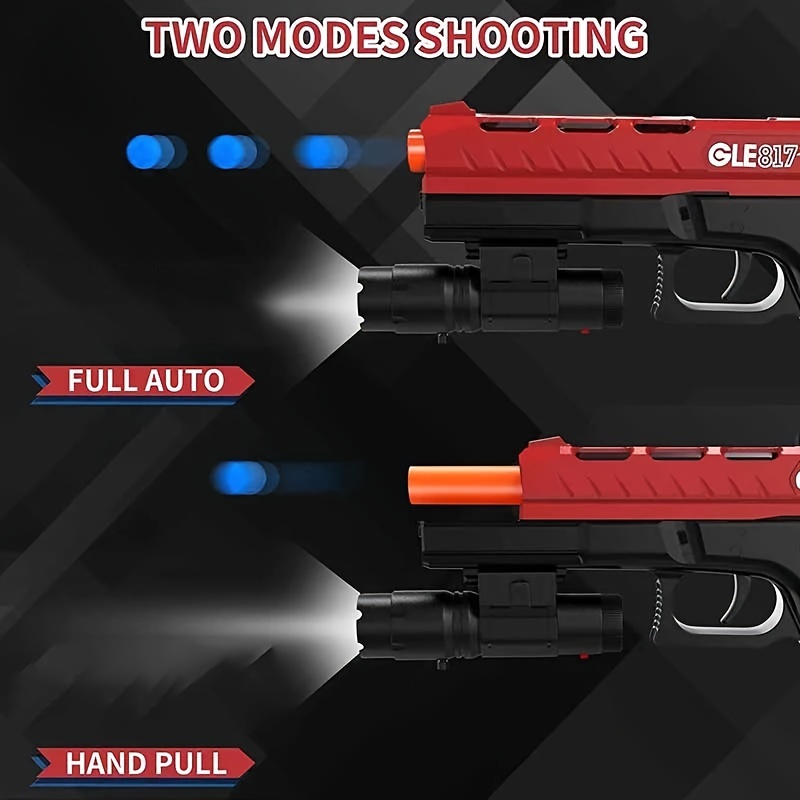 Gel Blasting Toy Gun Series, Electrical And Manual Gel Blasting, Various Styles, High -performance Gel Shells, Manual And Automatic Dual Mode, Suitable for Festival Gifts, No Bullets