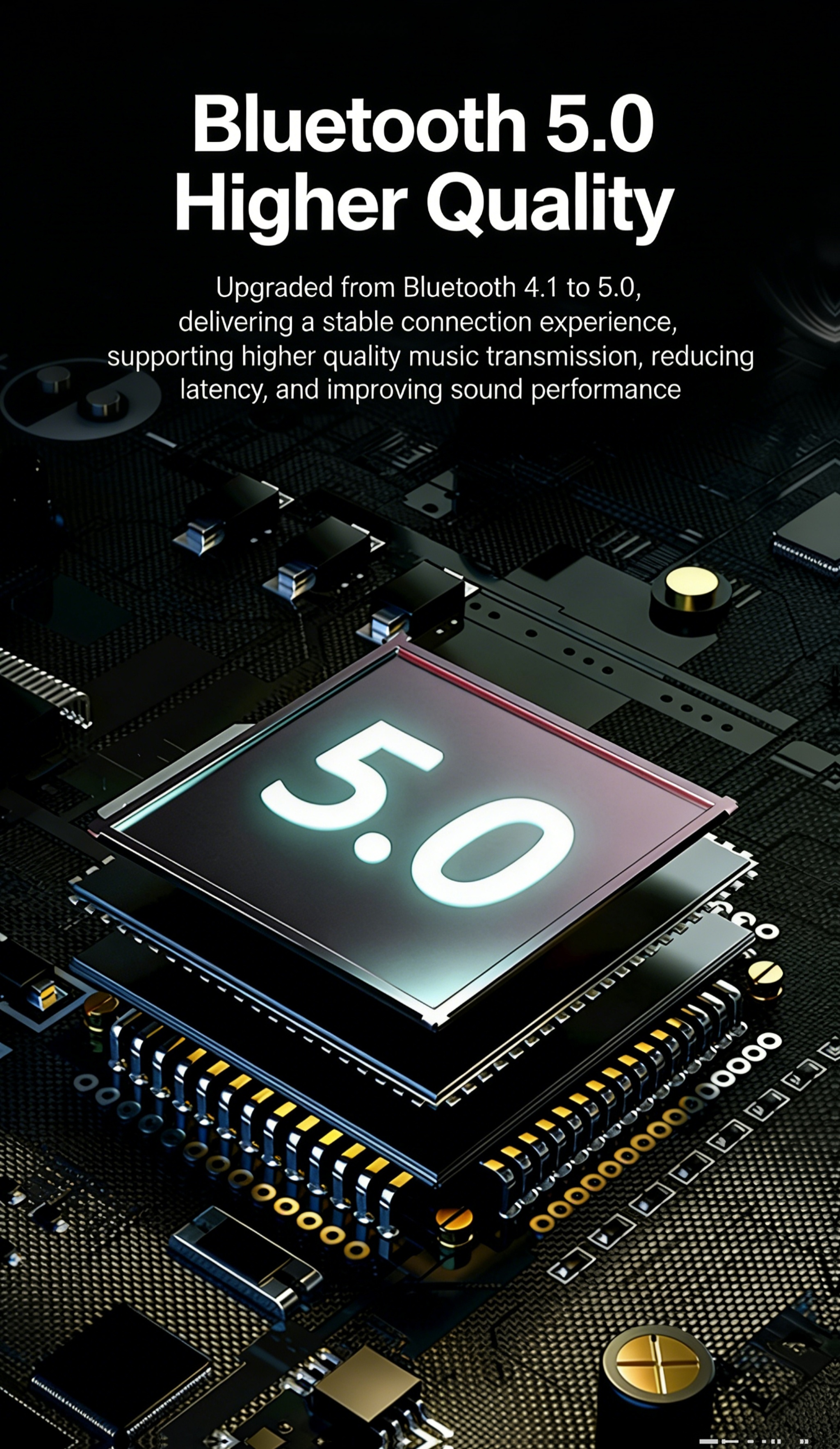 Auriculares Inalámbricos Over-Ear JBL Tune 510BT | Auténticos, Batería de Larga Duración de 40H, Carga Rápida de 5 Minutos, Plegables y Portátiles, Bajos Puros, 75 Años de Herencia Acústica JBL, Aislamiento de Sonido, Inalámbricos, Batería de Polímero de Litio