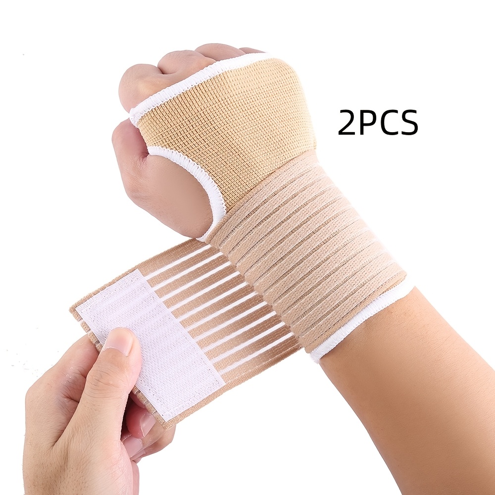 2pcs adjustable wrap wristbands for women and men wrist support for work and fitness