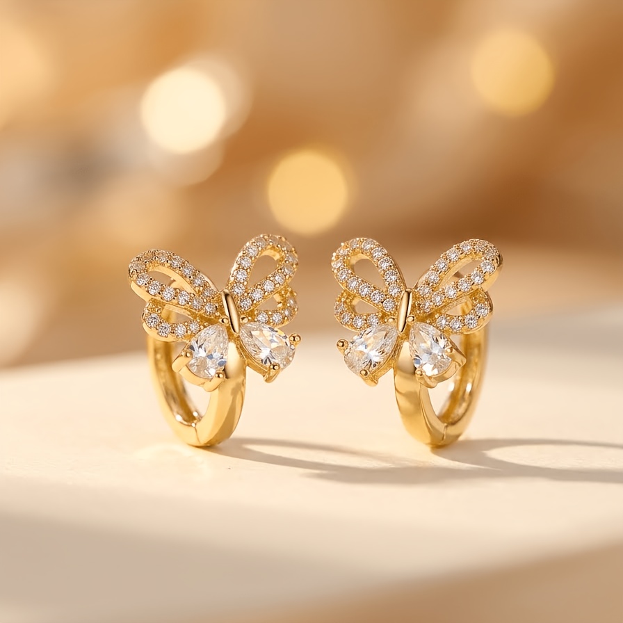 Women's Premium Bow Earrings for Evening Parties