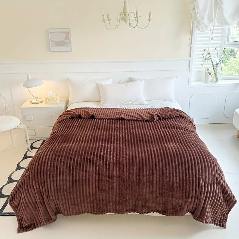 

- Flannel Blanket - & , Hypoallergenic , For , Bed, Sofa, , And - Washable, Use,