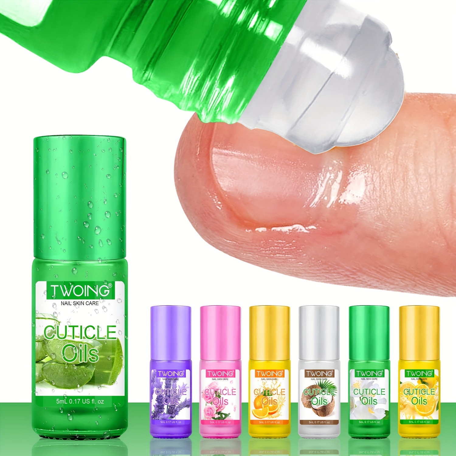 Nagelhautöl mit Jojoba, Traubenkernöl und Squalan Vitamin E - Täglicher Stärker für nährende Nagelhaut für den Heim-Salon