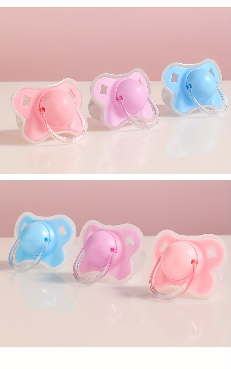 1pc   baby pacifier 1pc   soothe little emotion silicone pacifier   shape day   for infants 0 3 years details 8