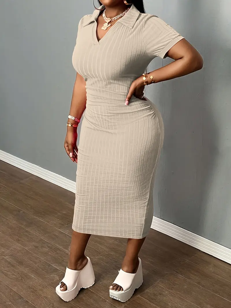 womens neck summer casual short sleeve bodycon dress - Temu womens neck summer casual short sleeve bodycon dress - Temu