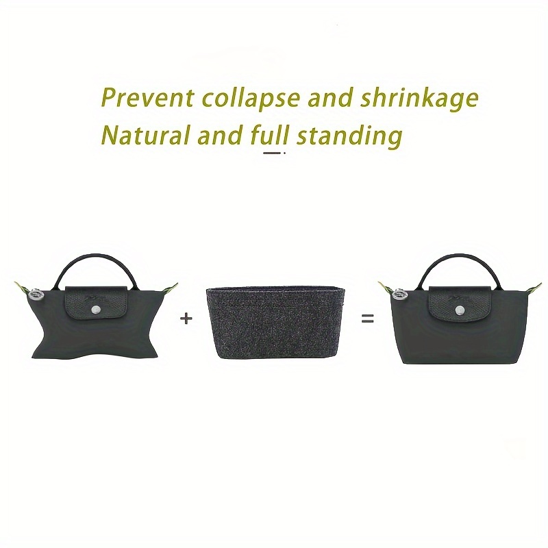 

Handbag Organizer For , Bag Zippered For Cosmetic And Organization(6.28''x '')