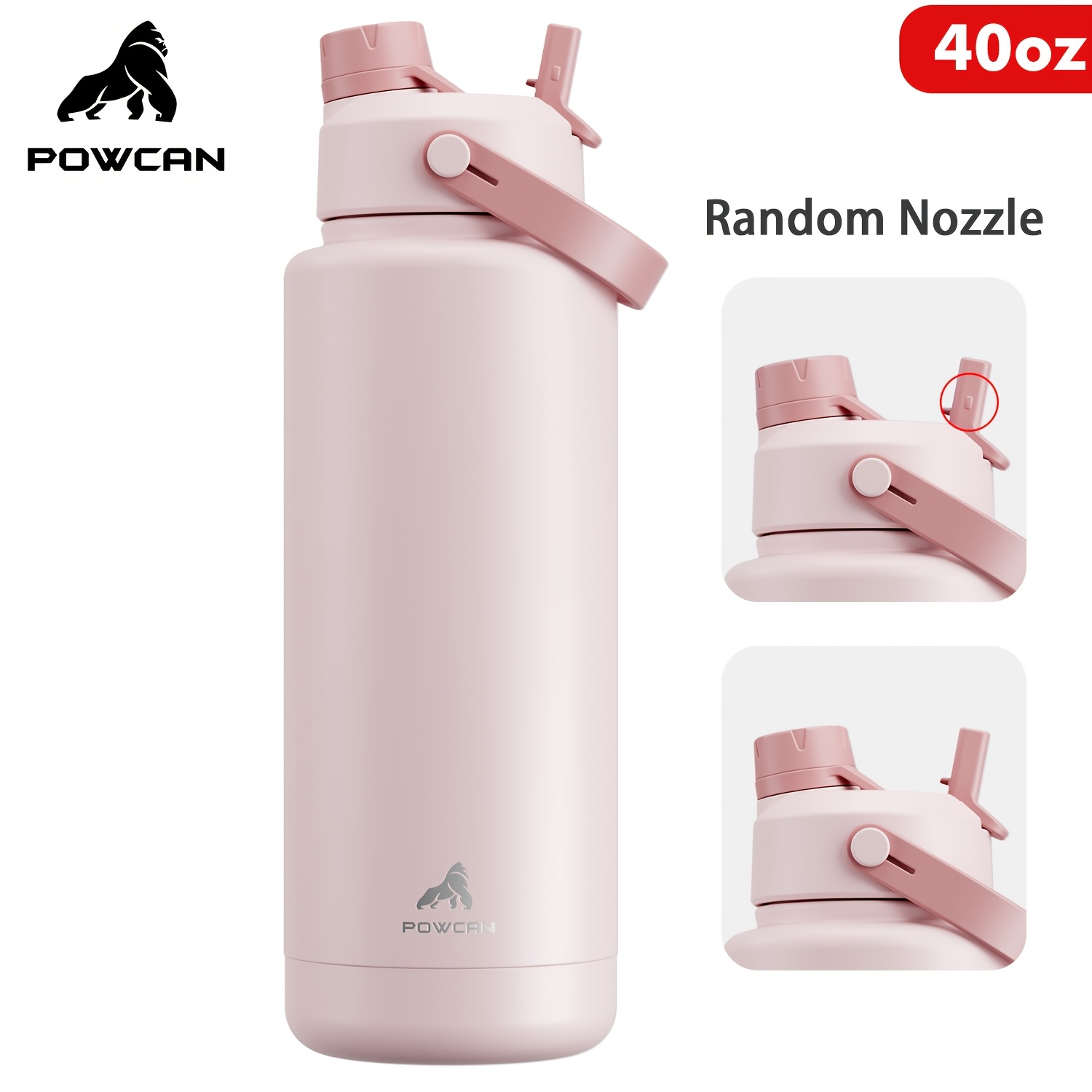 40oz Double Mouth Handle For Sports Cup ( For Sports And Outdoor Gear)
