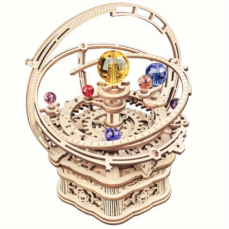 

Starry Night Orrery Mechanical Music Box For Women/men Gifts For Teens Adults-amk51