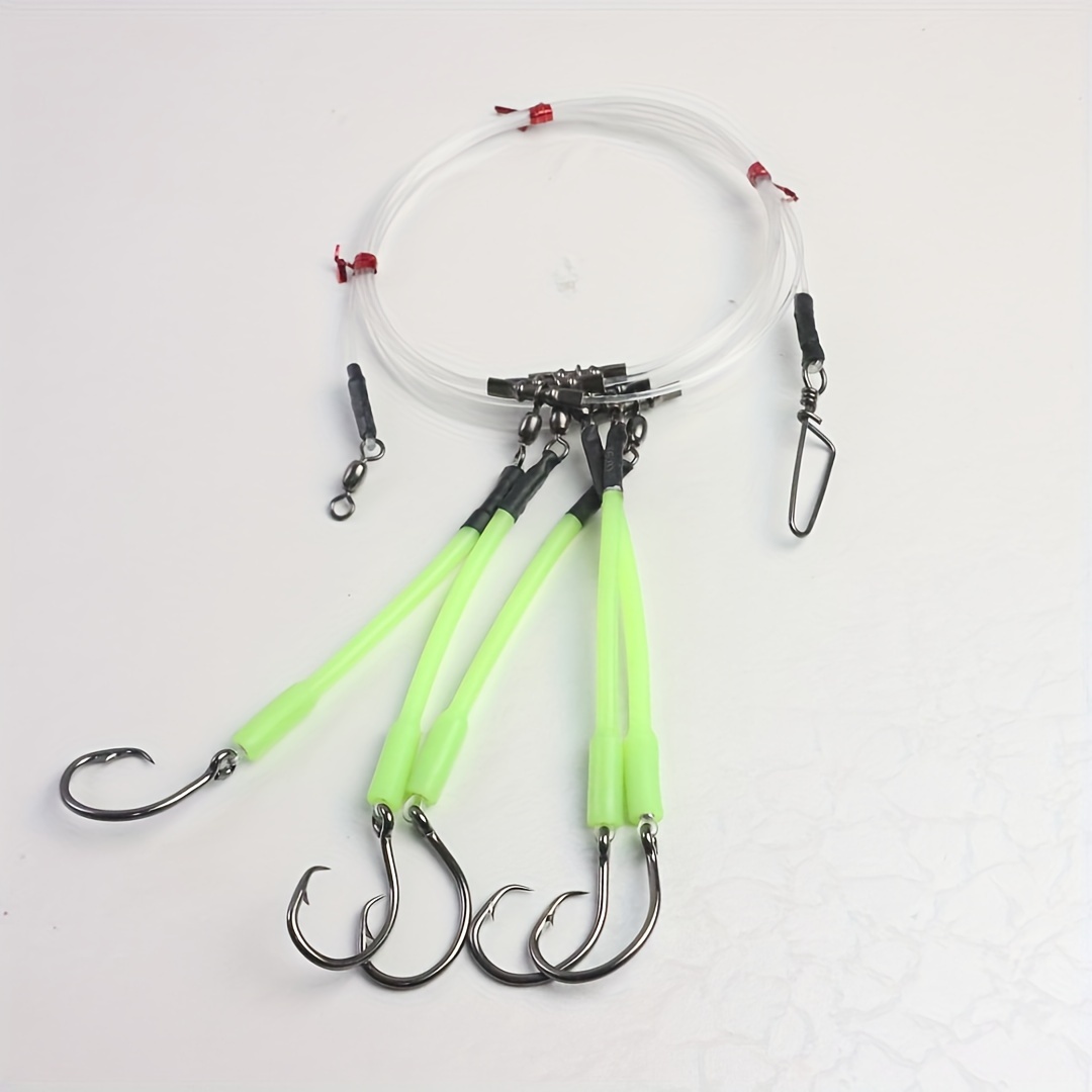 1 Set For Texas Rigs Hooks Fishing Kit Fishing Tackle Ready Boilie Bait