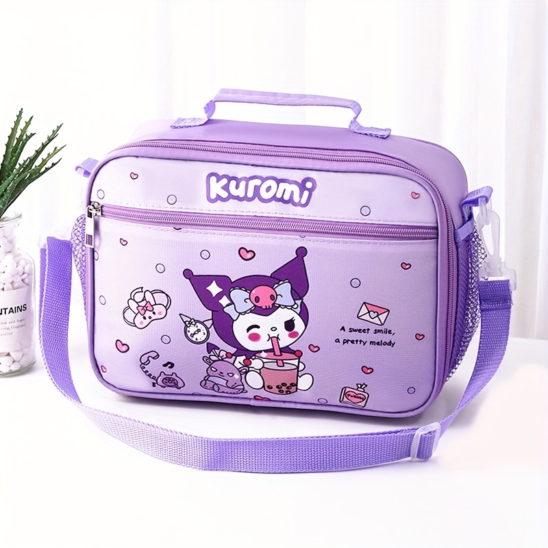 TEMU Lunch Bag, Lunch Box Bag, Lunch Bag, Thermal Insulation Bag, Cartoon Handbag, Tilted Back Lunch Bag, Office Workers Rice Bags, Non-food Contact