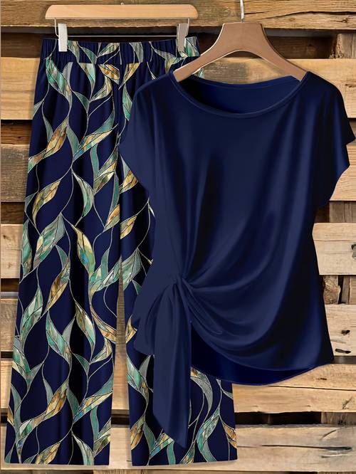 set di pantaloni casual per donna