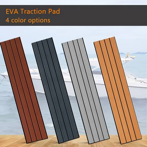 2 pack eva traction pads non slip marine flooring self stair treads entry mats pads for boats personal watercraft pwc surfboard sup kayak windsurfboard kiteboard rvs and pools