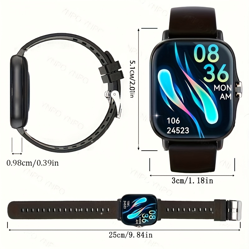 Smart Watch Compatible with Android/iPhone, Wireless Calling