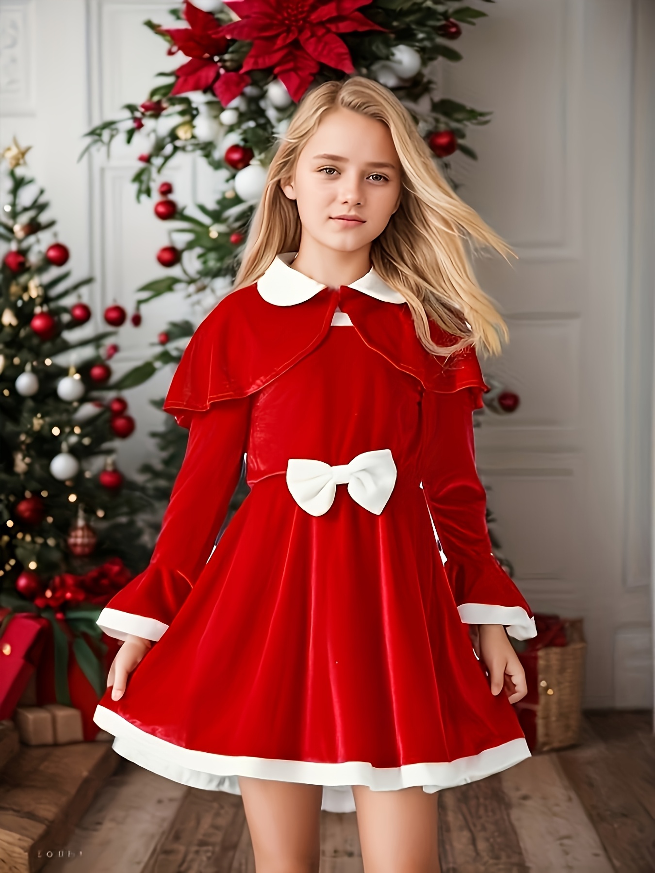 christmas dress shawl girls' Temu Ireland