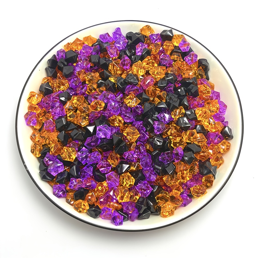 TEMU 116 Gemas Acrílicas Artificiales de Hielo Picado para de Mesa de , Utilizadas para Rellenos de Jarrones, Decoración de Mesa, Decoración del