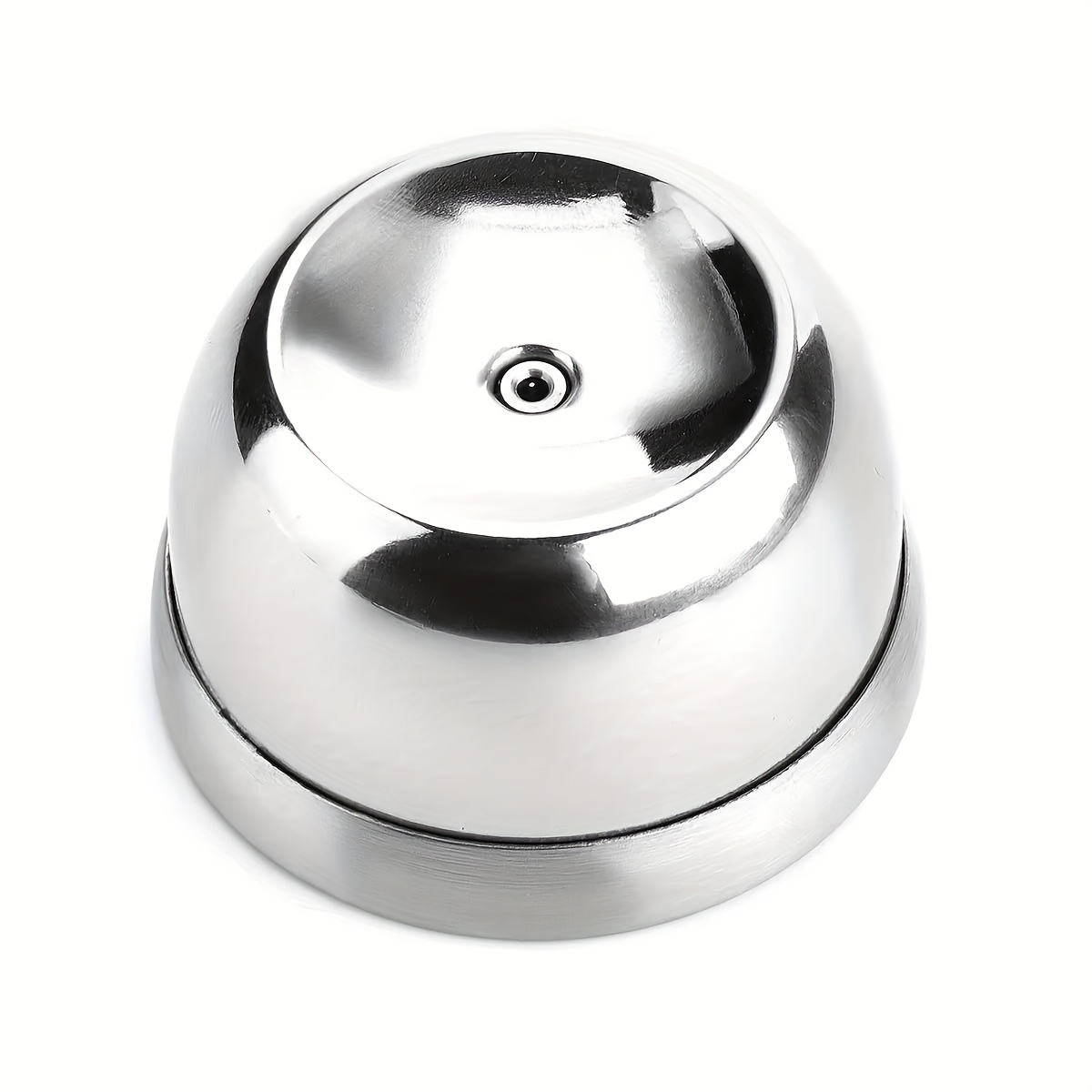 TEMU Stainless Steel Egg Puncer & Shell Remover Tool With Retractable Pin - Black, Precision Egg Device For Perfectly Cooked Eggs, Kitchen Gadget, Egg Beater, Egg Cooker, Egg Puncer Tool