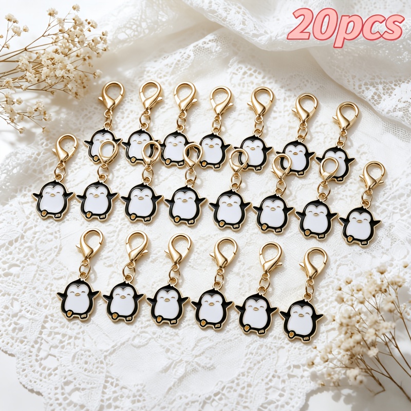 TEMU 20pcs Penguin Keychains, Penguin Bag Charms, Ideal Gifts For Graduation Season, Birthdays, Back-to-, And Christmas Parties, Perfect Keychain