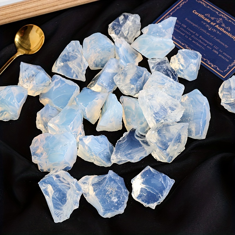 

1 Pound Of Bulk Opal, Opal Crystals Are Used For Collection, Decoration, Tumbling, And Polishing.