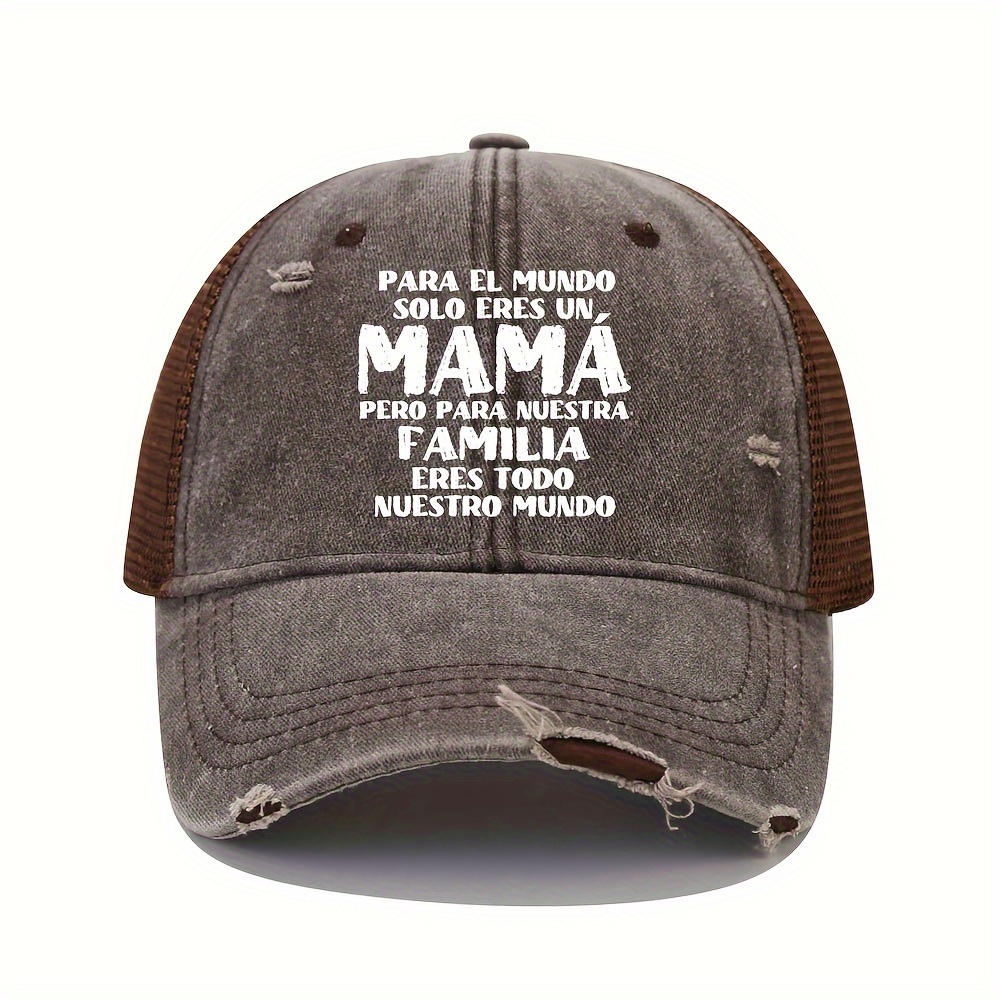 Mama Mom Print Baseball Vintage Washed Distressed - Temu