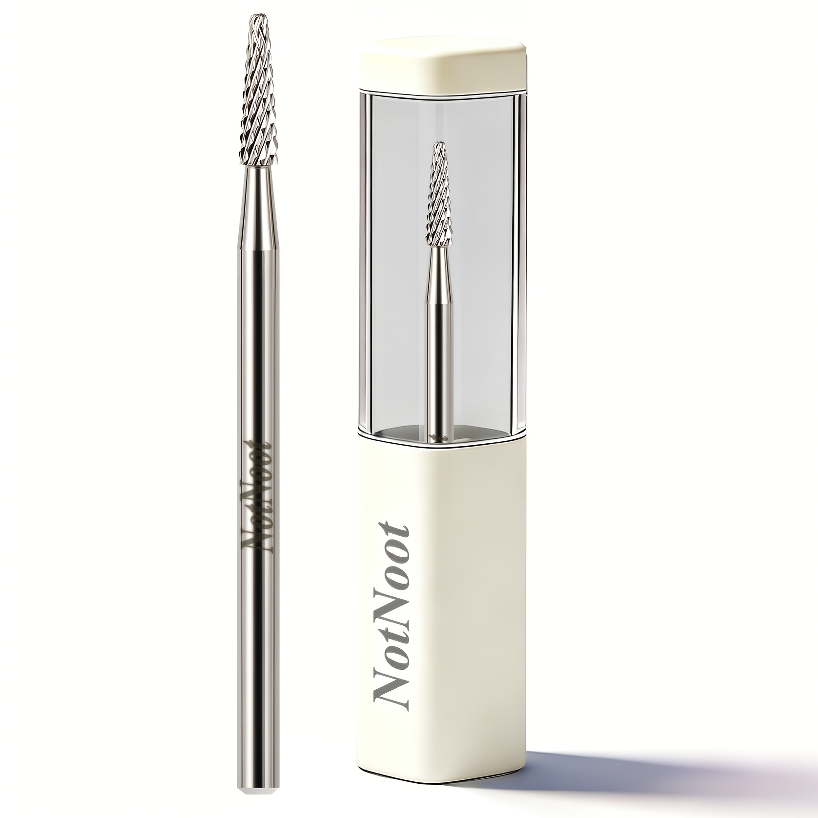 Cuticle Clean Nail Drill /32'', Professional Safety Under Nail Cleaner Nail Bit For Cuticle Dead Skin Nail Prepare, 2 Way Rotate, Manicure Nail Salon Supply