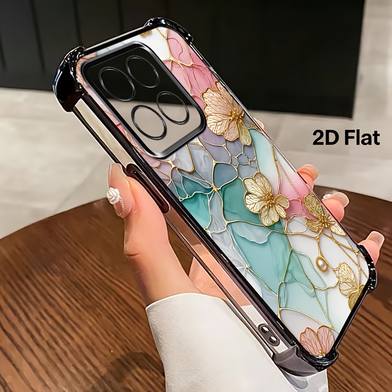 TEMU Phone Case: 2d Flat For Motorola Moto G77, Edge 70 Fusion, Edge 60 Fusion, G06, Edge 50 Fusion, Edge 50, Soft Case Fashion New Four-corner