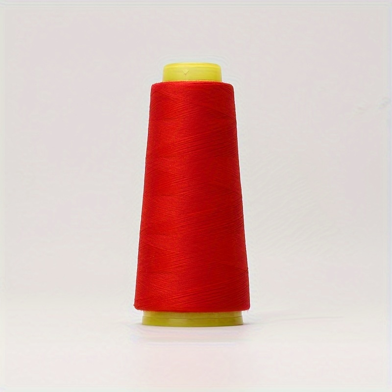 TEMU Serger Thread Bobbin Sewing Thread Overlock Thread 402 Overlock Thread 1000 Yards Multicolor Sewing Thread