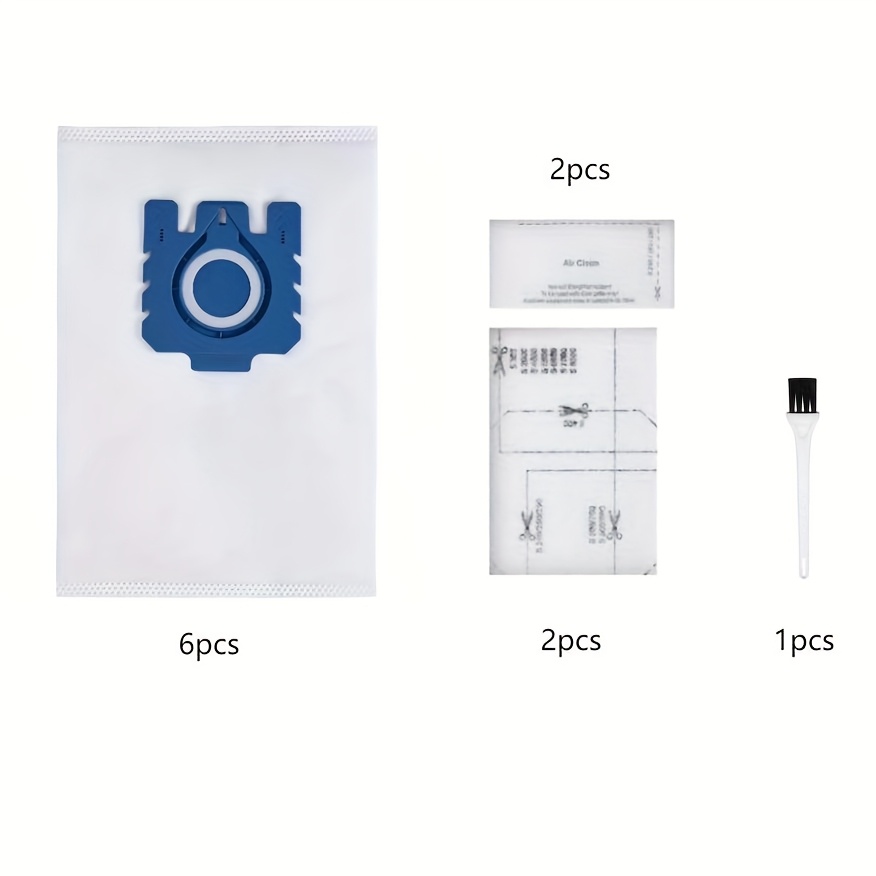 E-shop 11-teiliges Staubbeutel-Set passend für Miele 3D GN Staubsauger, kompatibel mit Miele , Complete C2, Complete C3, S400i, S456i, S600, S658, ,