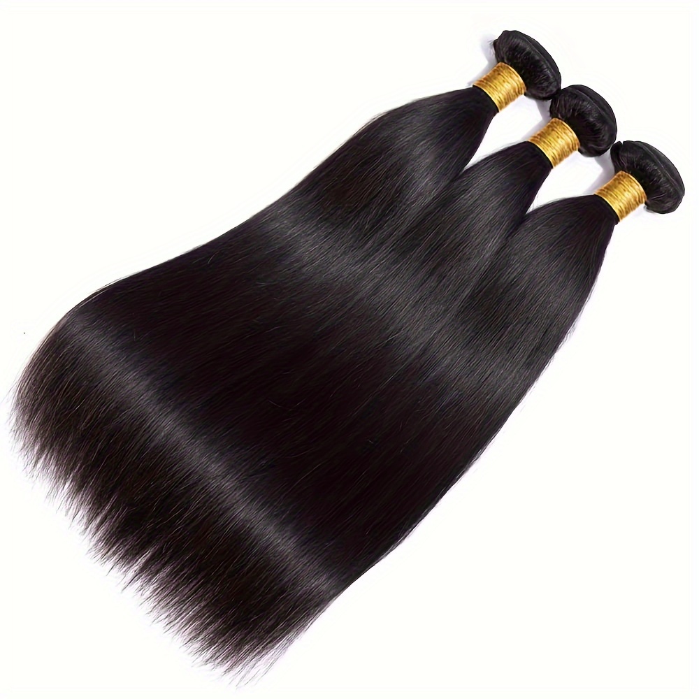 100     hair straight weave bundles human hair 3 bundles deals details 1
