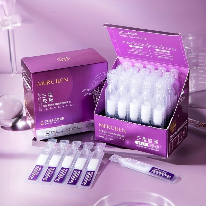 Image of Collagen Moisturizing Eye Serumx30, Containing Collagen, Hyaluronic Acid, Vitamin E And Phytosqualane To Moisturize And Eye Skin And Make Skin Looking