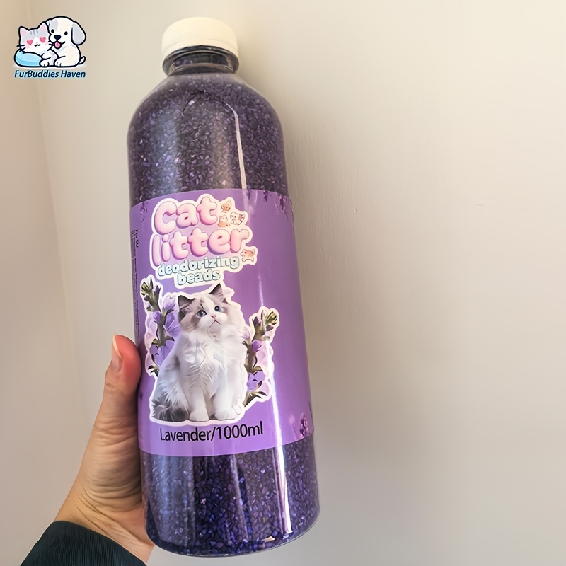 Image of New 1000ml Large Capacity Cat Litter Deodorizing Particles, Litter Box Deodorizer, Pet Deodorizer, Deodorizing Beads, Air Freshener