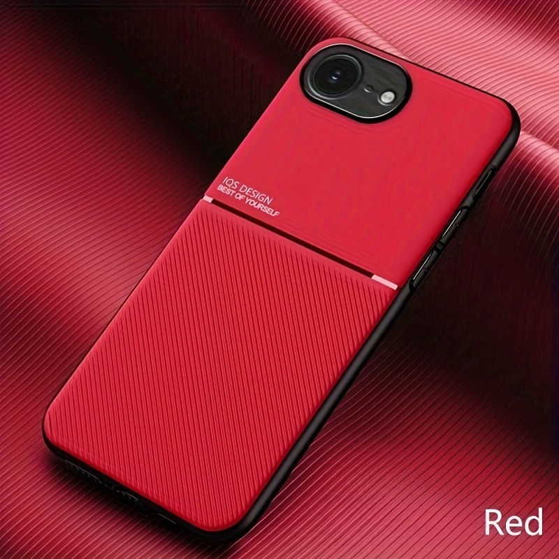 TEMU Phone Case - Summer New Phone Case, Thin And Metal Feel, Lens Protection, Phone Case, For Iphone 16e/, Fashionable Unisex Model