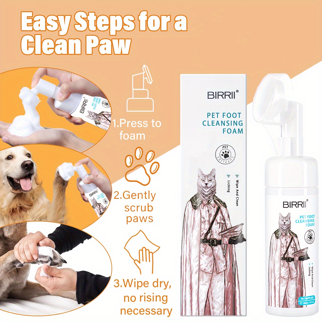 

Paw For And Small , No Foaming Paw , Paw Cleaning Shampoo And , Paw Foot , No Required For Use, Suitable Breeds And Of And