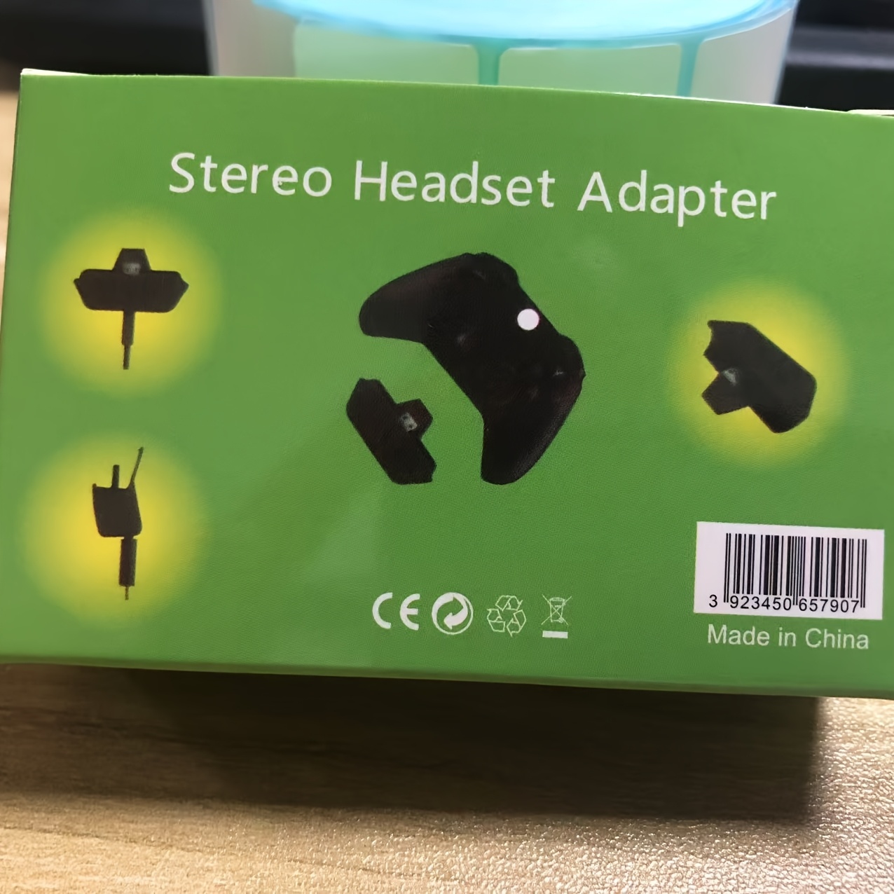 

1 adaptateur de casque stéréo Xbox One pour Xbox et manette Elite - Convertisseur audio en matériau ABS pour le du son en jeu, la surveillance du microphone et le du volume, aucune pile requise