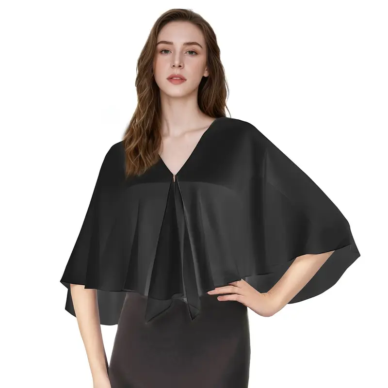 elegant sheer chiffon shawl wrap women soft lightweight - Temu elegant sheer chiffon shawl wrap women soft lightweight - Temu