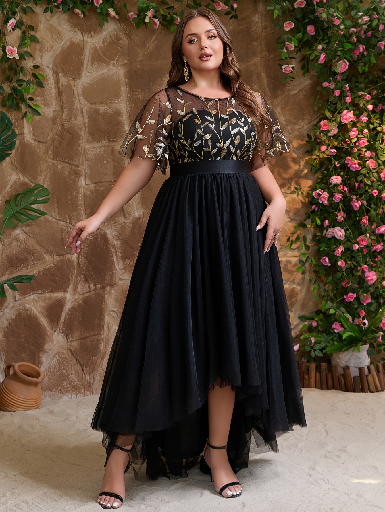 slim fit dress slacks Light Blue High Low Prom Dress,Girl Homecoming Dress,Fashion Evening Party Dress PD00117, US12 / Royal Blue main image 1