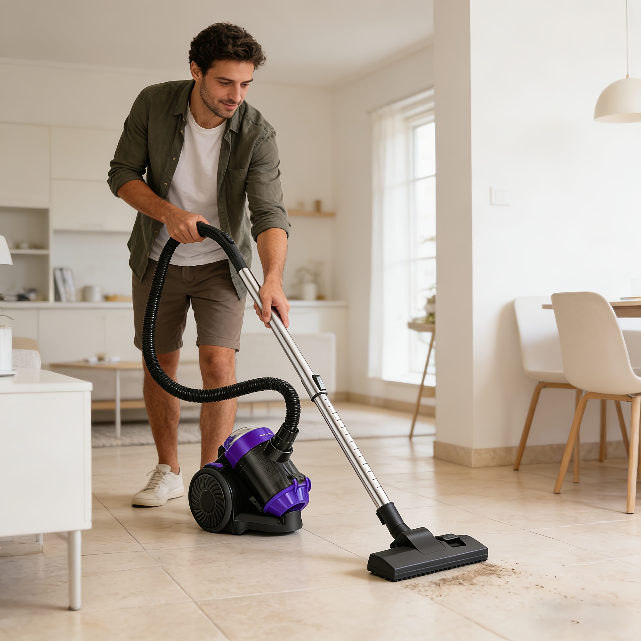 Image of Wet And Dry Vacuum Cleaner, Compact Handheld Vacuum With Hygienic Filter And 1500ml Dust Cup, Suitable For Hard Floors, Carpets, And Cars